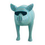 Retail Female Clothes Store Fiberglass Triple Stripes Pig Window Display Visual Merchandising Props Supplier thumbnail-3