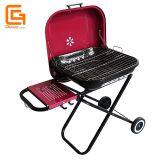 Red Outdoor Brazilian Folding Square Charcoal Grill Argentine Foldable Bbq Hamburger Grill thumbnail-2