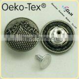 Customized Jeans Button