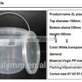 домашние пластиковые изделия, пластиковая ведро - контейнер объемом 2 л thumbnail-6