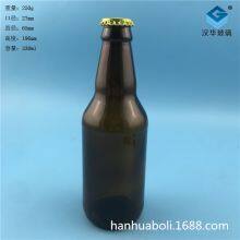 Hot 330ml Brown Beer Glass Bottle Glass Wine Bottle Manufacturer thumbnail-1