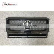 Front Grille for G-class W463 G350 G450 G500 G55 G63 Grille 1999-2017year Abs Material Black Grille For G63 G65 thumbnail-3