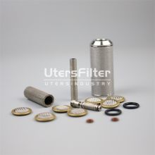 J761-003 Anti-fuel UTERS system servo valve metal folding filter disc servo valve filter element