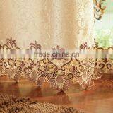 Beautiful 100% Polyester Jacquard Linen Outdoor Balcony Curtains thumbnail-4
