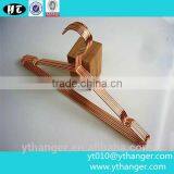 YY0072 High Quality Rose Gold Copper Wire Coat Hangers Shirt Hanger Dress Hanger Quality Choice thumbnail-1