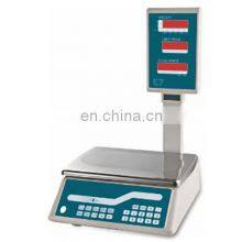 Digital Electronic Commercial Scale Counting Computing Supermarket Scale With Printer thumbnail-2