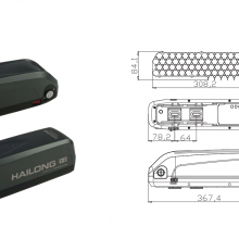48v Tigershark Battery for Ebike Tiger Shark 48v Lithium Ion Rechargeable Battery Pack 16ah thumbnail-3