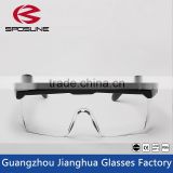 New 2016 black frame trendy glasses clear HD vision safety work glasses painting printing anti-splash goggles against radiation