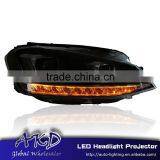 AKD Car Styling for VW Golf 7 LED Headlights B-Type 2013-2014 LED Head Lamp Projector Bi Xenon Hid H7 thumbnail-4