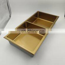 High Quality Black Stainless Steel Gold White Brushed Nickel Bathroom Wall Metal Recess Shower Niche Shelf thumbnail-5