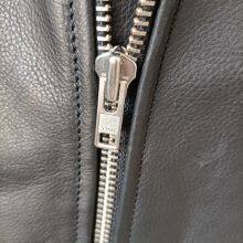 NEW ARRIVAL 2022AW MEN'GENUINE COWHIDE LEATHER MOTO JACKET thumbnail-3