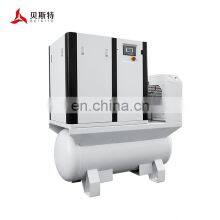 Integrated Screw Compressor 18bar Screw Type Screw Compressor 15kw Compressor With Air Dryer and Tank thumbnail-4