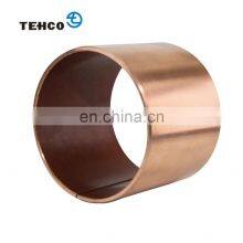 China Factory Customized Metal PTFE Oilless Lubricating Bushing Bronze Bushing With Low Price thumbnail-1