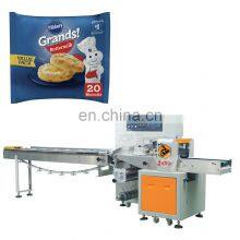 Fully Automatic Fruit Vegetable Food Meat Tray Horizontal Packing Machines 600 Biscuit Packaging Machine