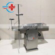 HC-R013 High Quality Stainless Steel Pet Hospital Dissecting Table Veterinary Anatomy Autopsy Dissection Table for Vet Animal thumbnail-4