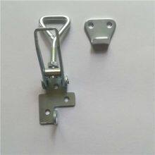 Zine Plated Toggle Catch Lock Trailer Adjustable Self-Locking Buckle Cabinet Box Lock Clamp Hasp Draw Latches thumbnail-2