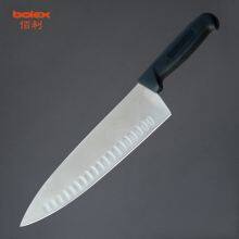 Cook Knife China Sharpening Grinding Services Omcan PROFESSIONAL CATER CHEFS COMMERCIAL KITCHEN HOSPITALITY KNIVES SUPPLY COLOUR CODED HANDLE Hollow Grind Flutes Edge thumbnail-4