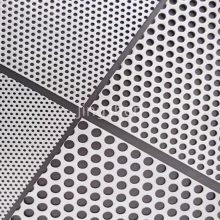 Photochemically Etched Perforated Plate, Round Hole Perforated Plate, Aluminum Alloy Grille, Speaker Grille thumbnail-2