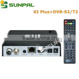 dvb-t2 combo box ott tv box amlogic S905 quad core hd 4k digital tv signal converter android tv box k1 dvb s2 t2 internet tv box