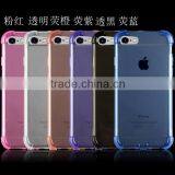 Clear Transparent Soft Tpu Anticollision Dust Control Cell Phone Case for Iphone 7 Skin Quality Choice