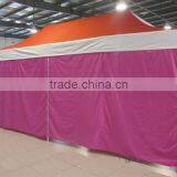 3m X6m Small Hexagon Folding Gazebo With Window and Door Walls thumbnail-4