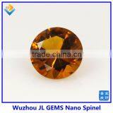 Synthetic Round Nano Spinel Loose Yellow Spinel Stone for Wax Setting thumbnail-1
