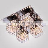 Crystal Flat Chandelier Light thumbnail-1