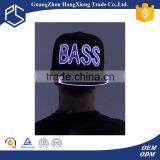 Wholesale Custom High Quality Led Party Lighted Snapback Hats