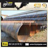 welded steel pipe&round welded metal tube/big inch steel pipe/spiral tube/steel pipe wall thickness