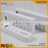 USA/United States / America USB Extension Socket Outlet With Surge Protector 120V 16A thumbnail-4