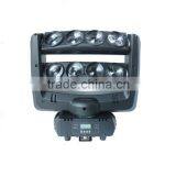 Double Face 8 Eyes 10W Moving Head Spider LED Beam RGBW Stage Light thumbnail-3