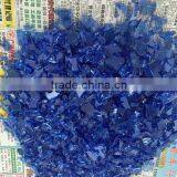 1/4 Inch Reflective Sapphire Color Fire Pit Glass