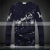 Cheap O-neck Cotton Mens Long Sleeve Tshirt thumbnail-4
