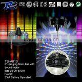 DJ Culb Decorative Really Glass Disco Mirror Ball With Metal Motor in Good Quality for Indoor Use thumbnail-1