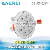 Patent Led Ceiling Light Fixture 12*3w 100-240vac Led False Ceiling Lights