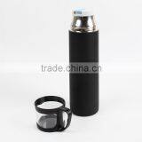 High Quality Stainless Steel Travel Mug With Easy Clean Lid, 16-Ounce, Black thumbnail-3