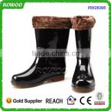 mens boots, man made material boots,pvc rain boots for man