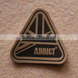 Durable In Use Excellent Material Rectangle Patch Leather Jacket