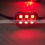 6pcs LED Rock Light With Remote Control With Flashing