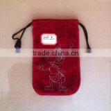 Hot Stamping Velvet Bag thumbnail-1