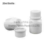 Good quality screen printing PE bottle,Anti theft cover 20ml empty bottle wholesale in China