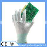 Factory Wholesale ESD / Anti Static Carbon Fiber PU Safety Work Gloves thumbnail-4