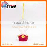 PLASTIC BIRD FEEDER 11X11X16CM thumbnail-1