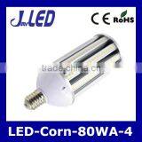 High Quality High Power Corn Light Bulb Aluminum Body E27 Led 80w Corn Bulb