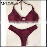 Wentou Hot Selling Sexy Women Brazilian Swimsuit Bikini thumbnail-1