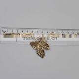 Flower Garment Ornament Chain Buckle &Decorative Metal Neck Trim thumbnail-2