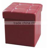 Popular Colorful Polyester Storage Ottoman thumbnail-4