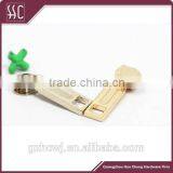 Tiny Size Zipper Puller, Metal Material Zipper Puller in Rectangle Shapes, Strong Handbag Hardware thumbnail-1