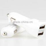 Hot Sellling 5v 2a Dual Usb Output Universal Mini Car Charger for Ipad and Mobile Phone thumbnail-3