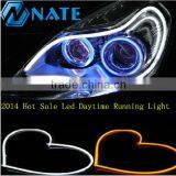 Universal Flexible DRL Led Strip,Flexible Led DRL/ Daytime Running Light 60cm White and Yellow